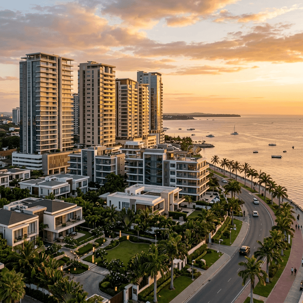 Tanzania Housing & Real Estate Skyline in Dar es Salaam